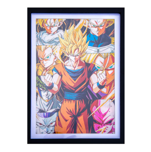 CC18-03 3D Dragon Ball  Sun Wukong hanging painting (including frame)