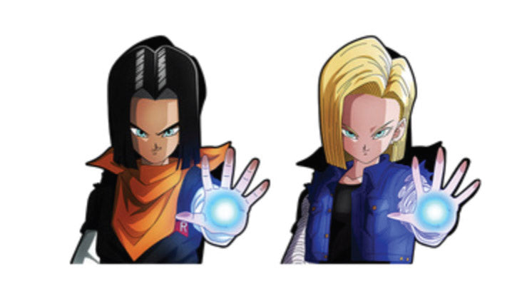 CC16-11 Dragon Ball N0.17 N0.18 3D magnet