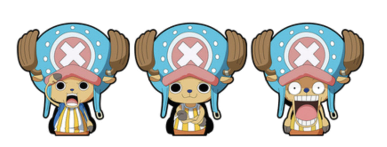 CC16-14 One Piece Chopper 3D magnet