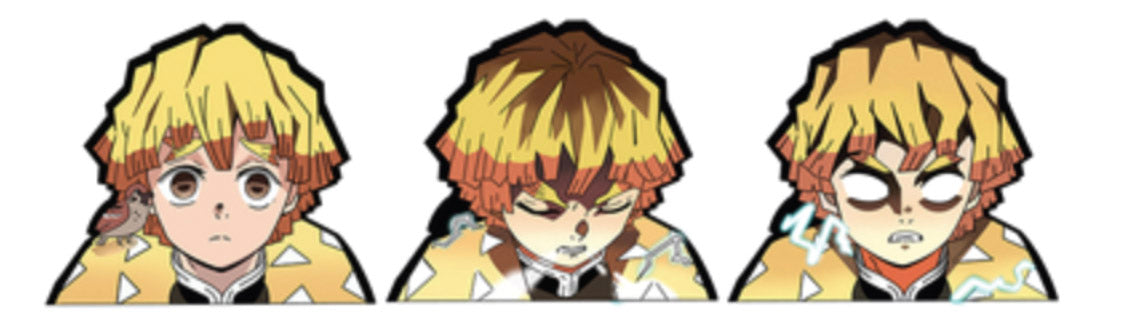 CC16-19 Demon Slayer Agatsuma Zenitsu 3D magnet